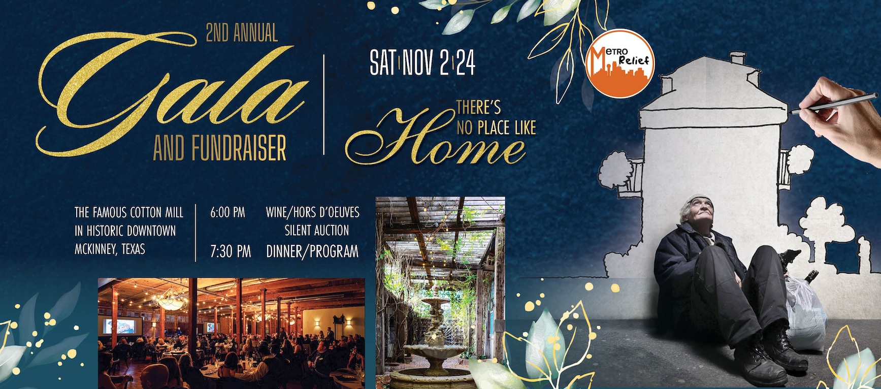 2nd Annual METRO RELIEF Gala NOVEMBER 2ND 2024